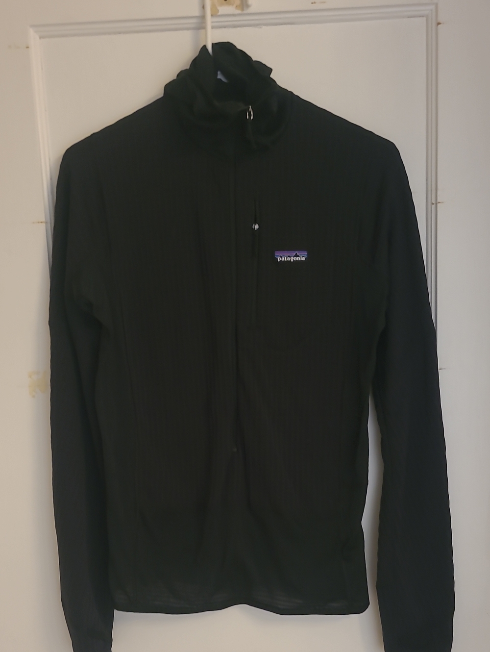 Patagonia Men's Black Full-Zip Lightweight Jacket